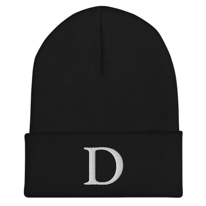 Detroit 'Old French D' Cuffed Beanie