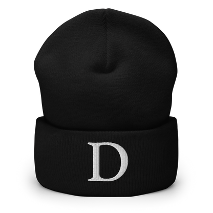 Detroit 'Old French D' Cuffed Beanie