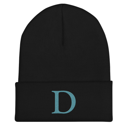 Detroit 'Old French D' Cuffed Beanie (Huron Blue)