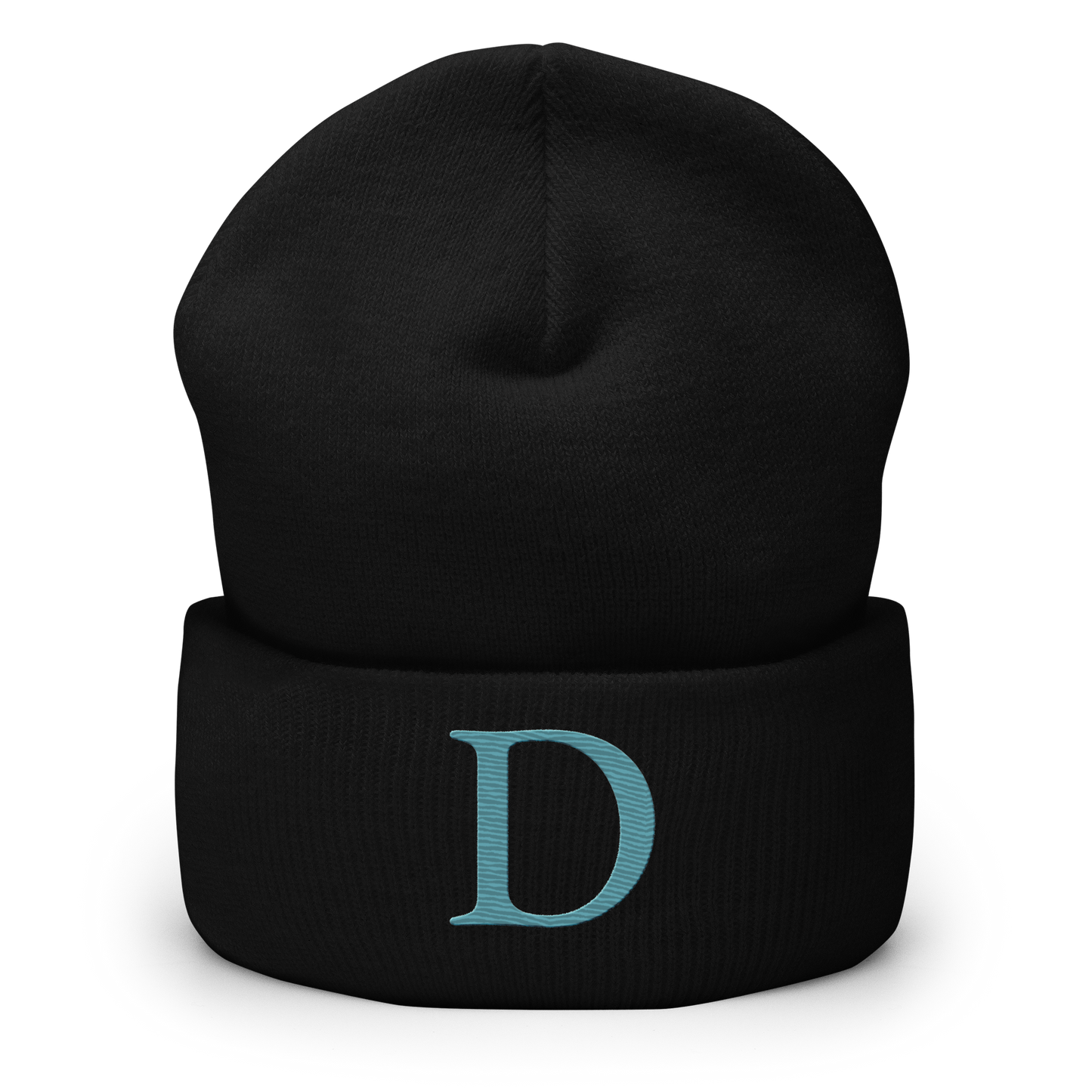 Detroit 'Old French D' Cuffed Beanie (Huron Blue)