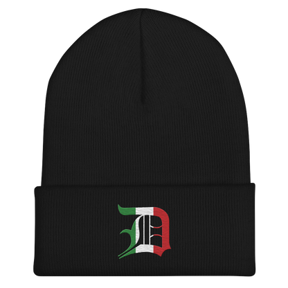 Detroit 'Old English D' Cuffed Beanie (Italian Edition)