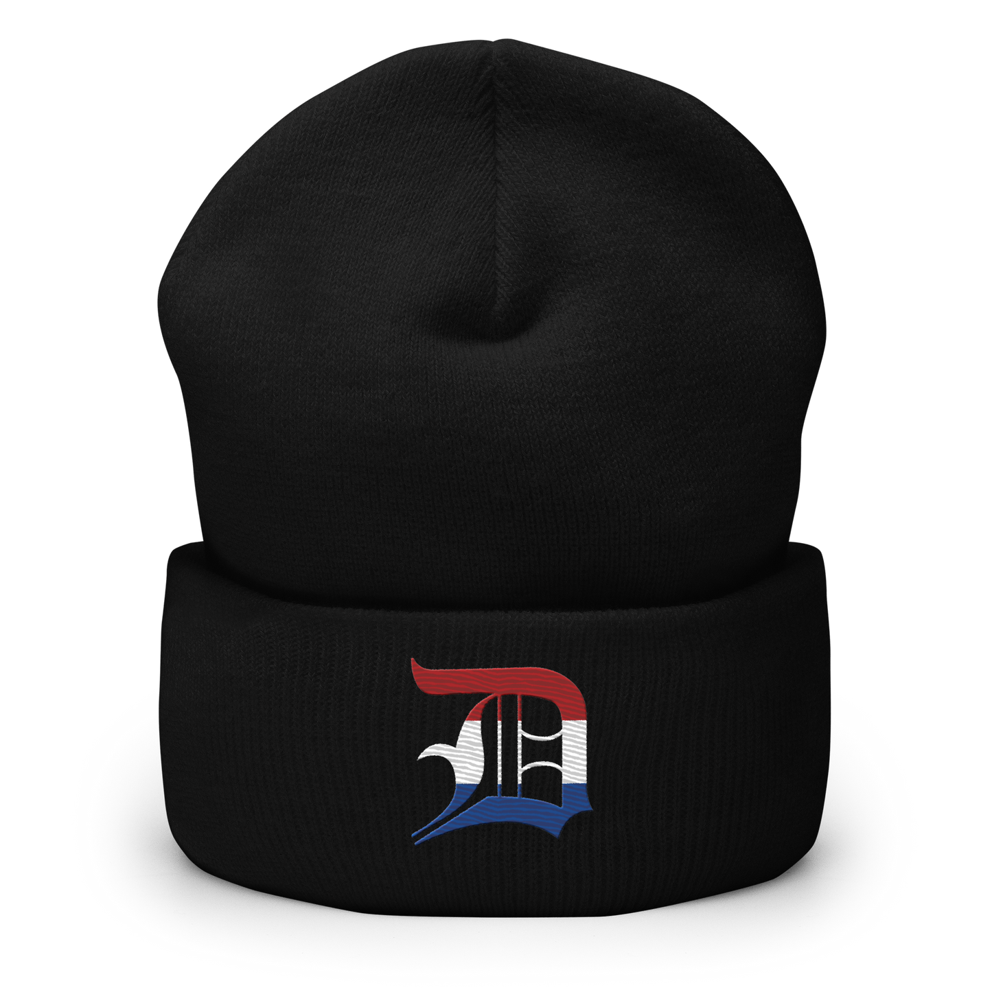 Detroit 'Old English D' Cuffed Beanie (Dutch Edition)