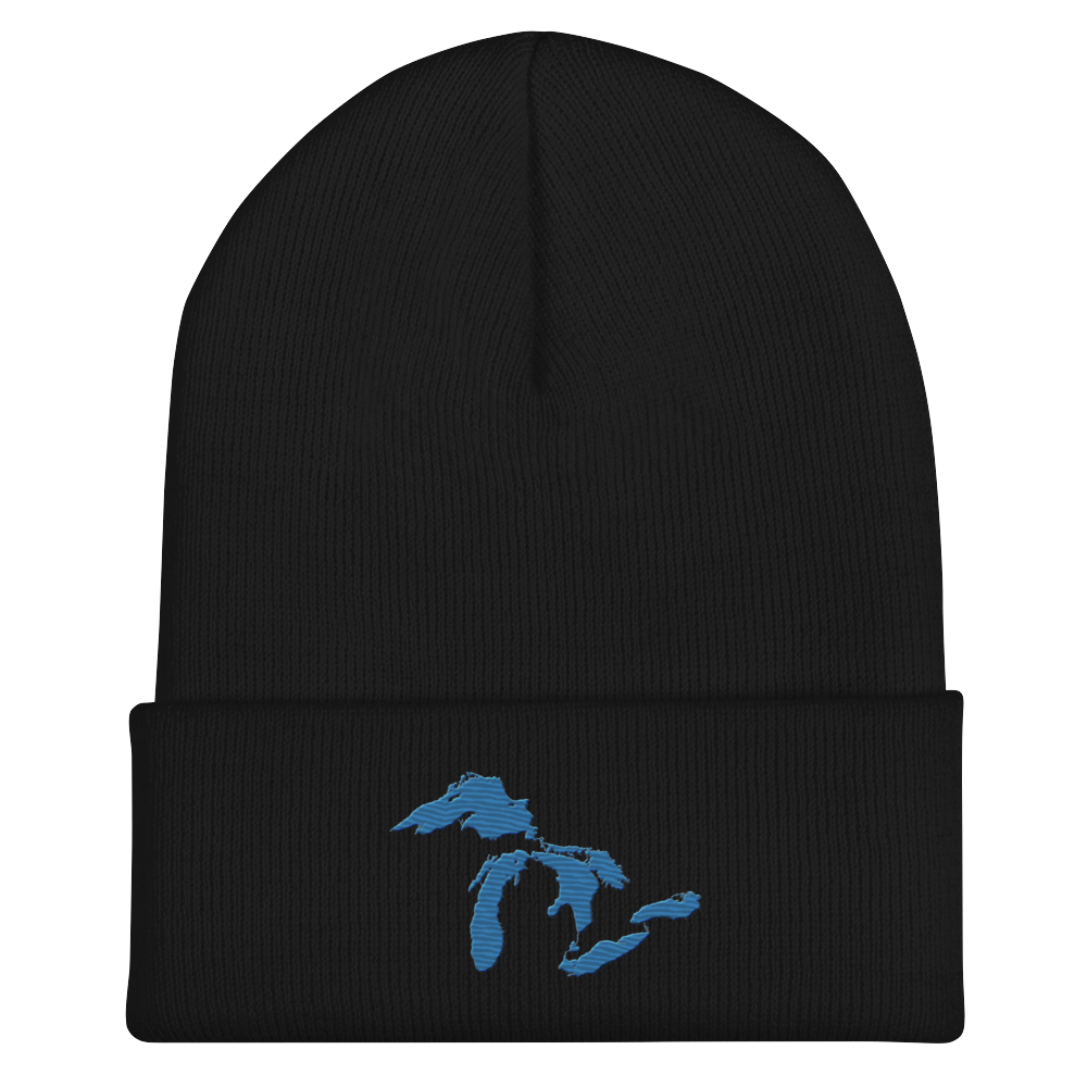 Great Lakes Cuffed Beanie (Superior Blue)