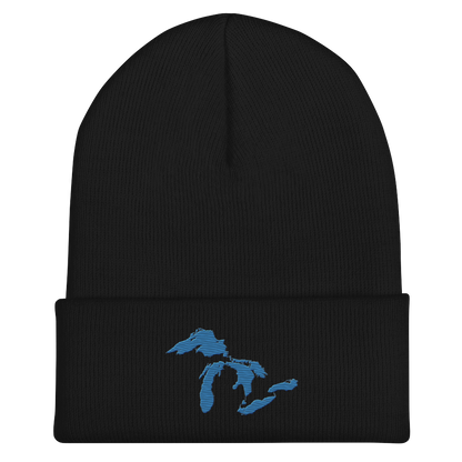 Great Lakes Cuffed Beanie (Superior Blue)