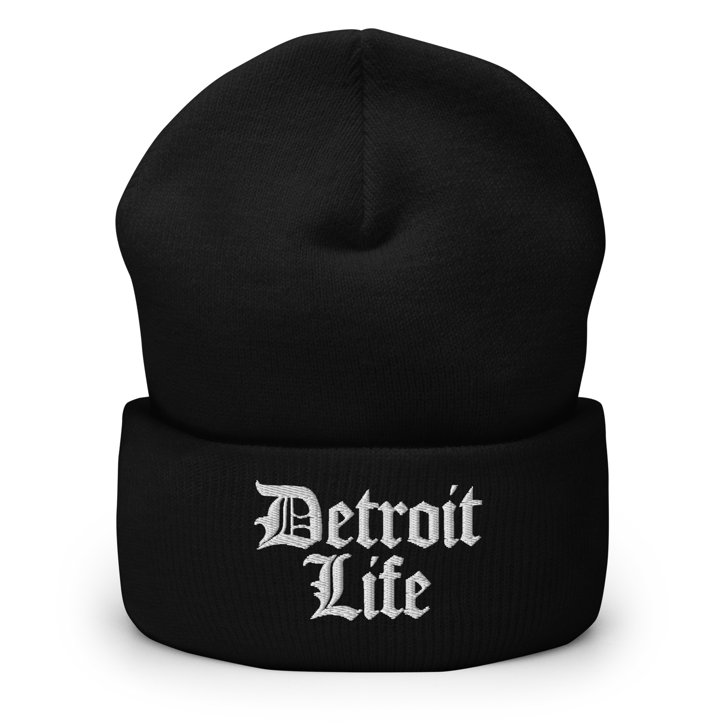 'Detroit Life' Cuffed Beanie