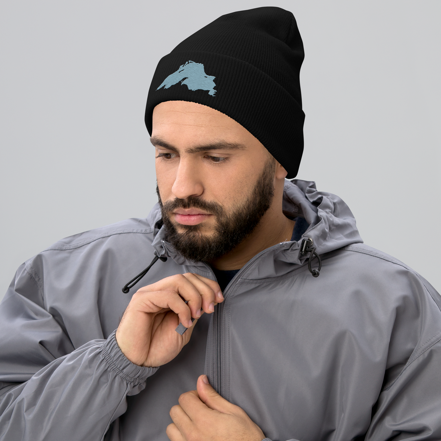 Lake Superior Cuffed Beanie | Opal Blue