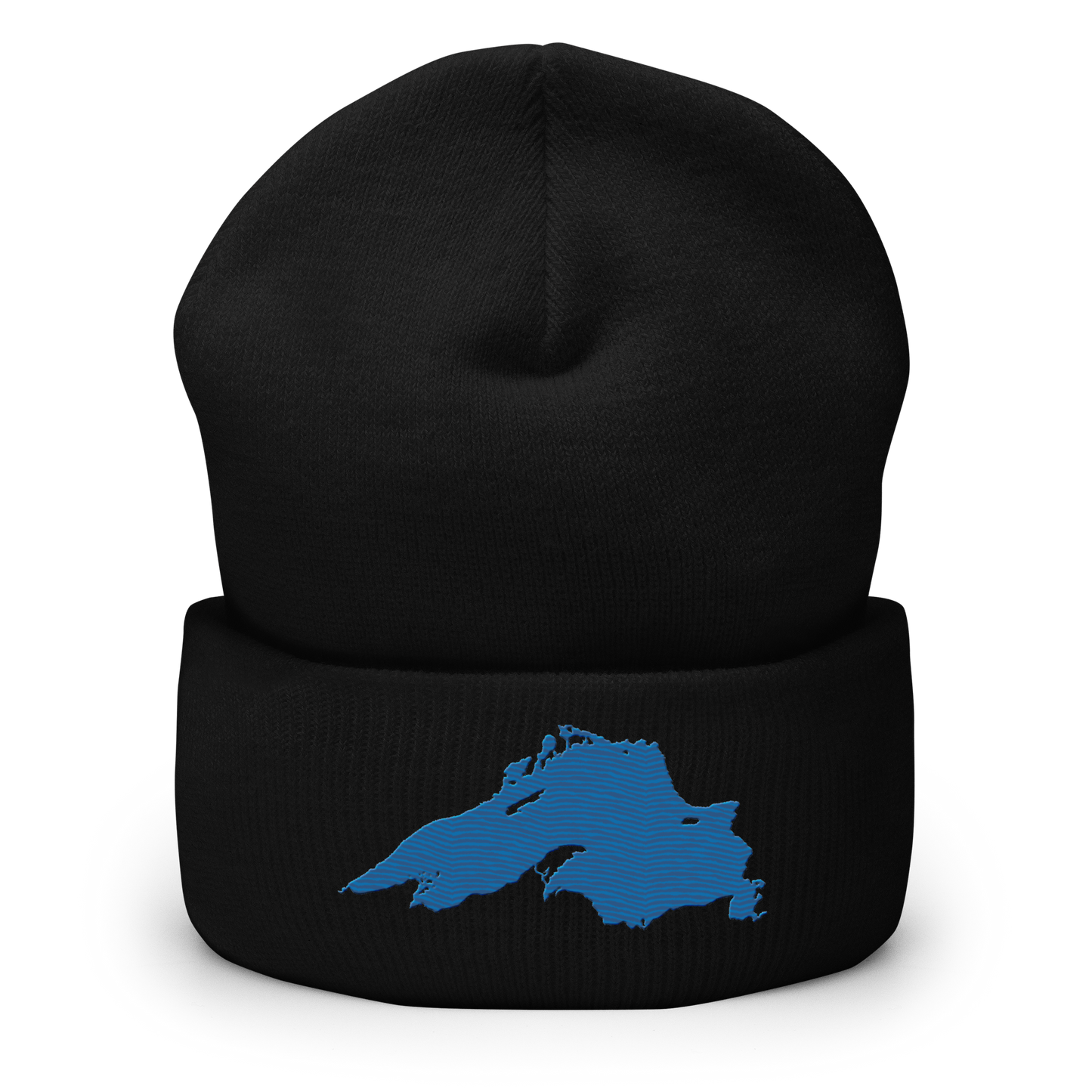 Lake Superior Cuffed Beanie | Azure