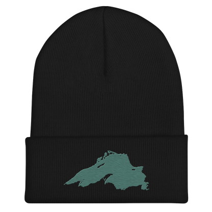 Lake Superior Cuffed Beanie | Copper Green