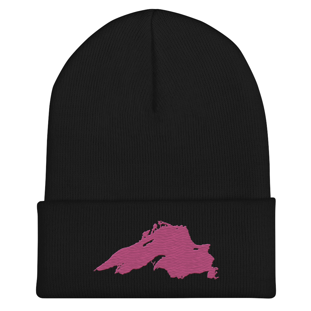 Lake Superior Cuffed Beanie | Apple Blossom Pink