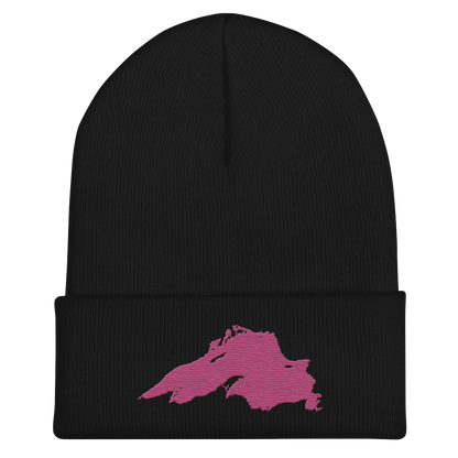 Lake Superior Cuffed Beanie | Apple Blossom Pink