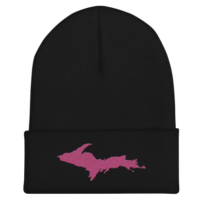 Upper Peninsula Cuffed Beanie | Apple Blossom Pink