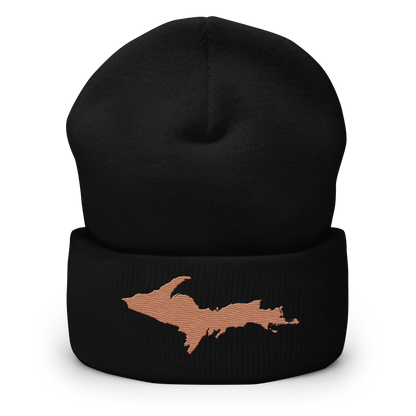 Upper Peninsula Cuffed Beanie | Copper