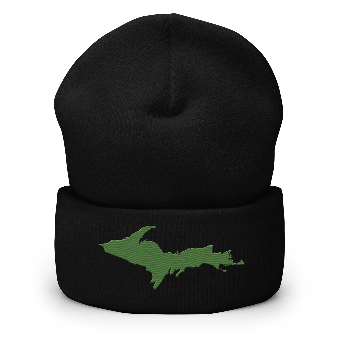 Upper Peninsula Cuffed Beanie | Pine Green