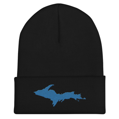 Upper Peninsula Cuffed Beanie | Superior Blue