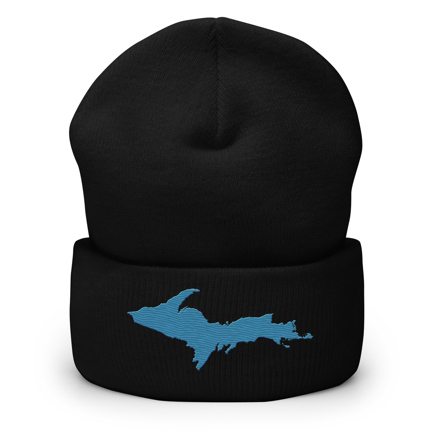 Upper Peninsula Cuffed Beanie | Traverse Blue