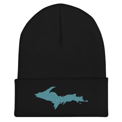 Upper Peninsula Cuffed Beanie | Huron Blue