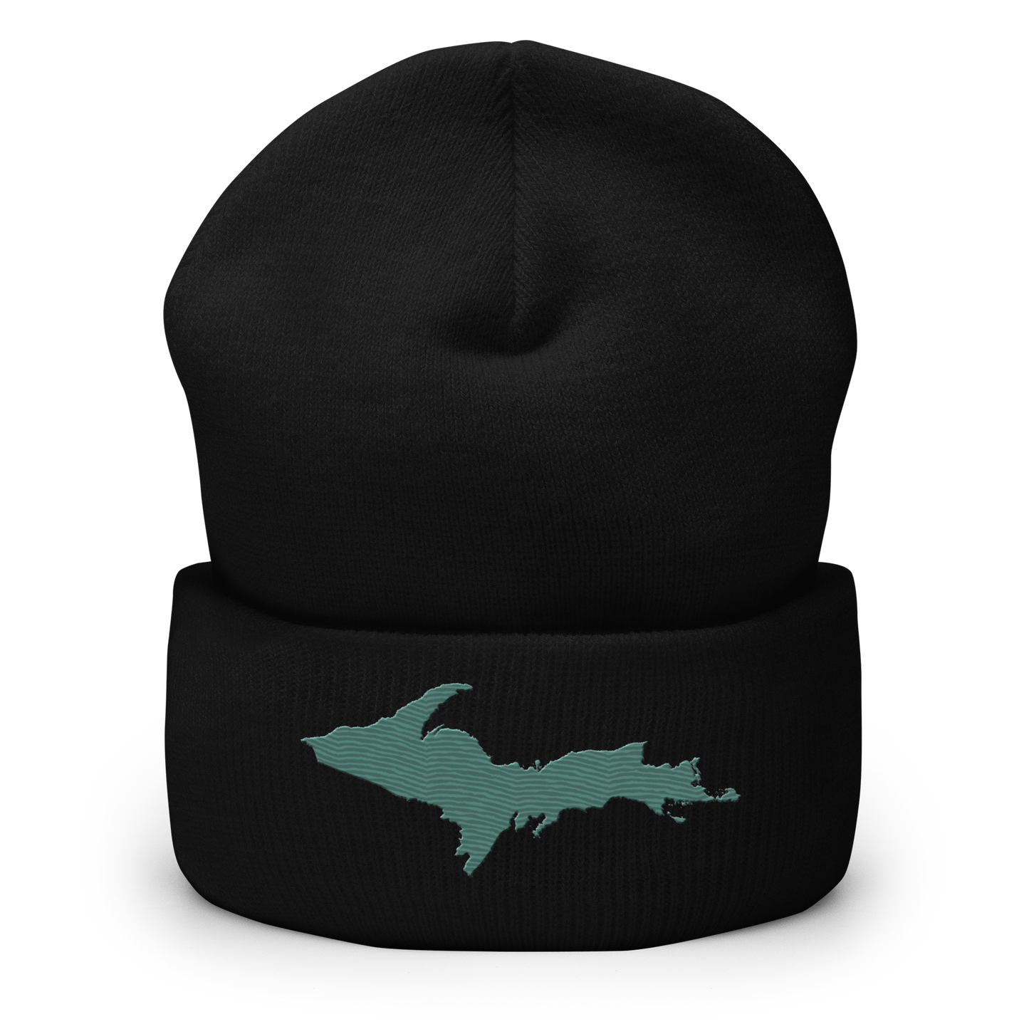 Upper Peninsula Cuffed Beanie | Copper Green