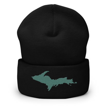 Upper Peninsula Cuffed Beanie | Copper Green