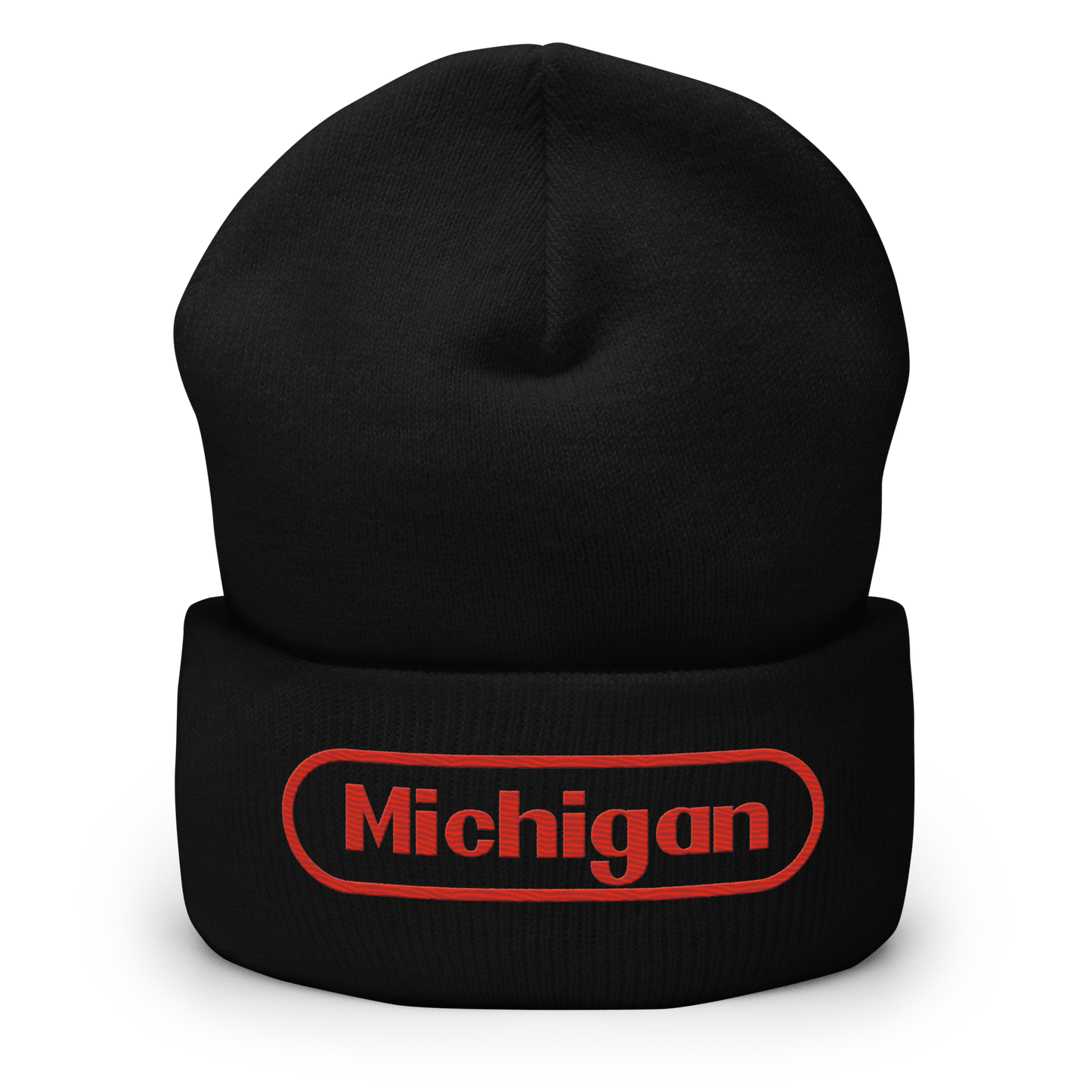 'Michigan' Cuffed Beanie | Video Game Parody