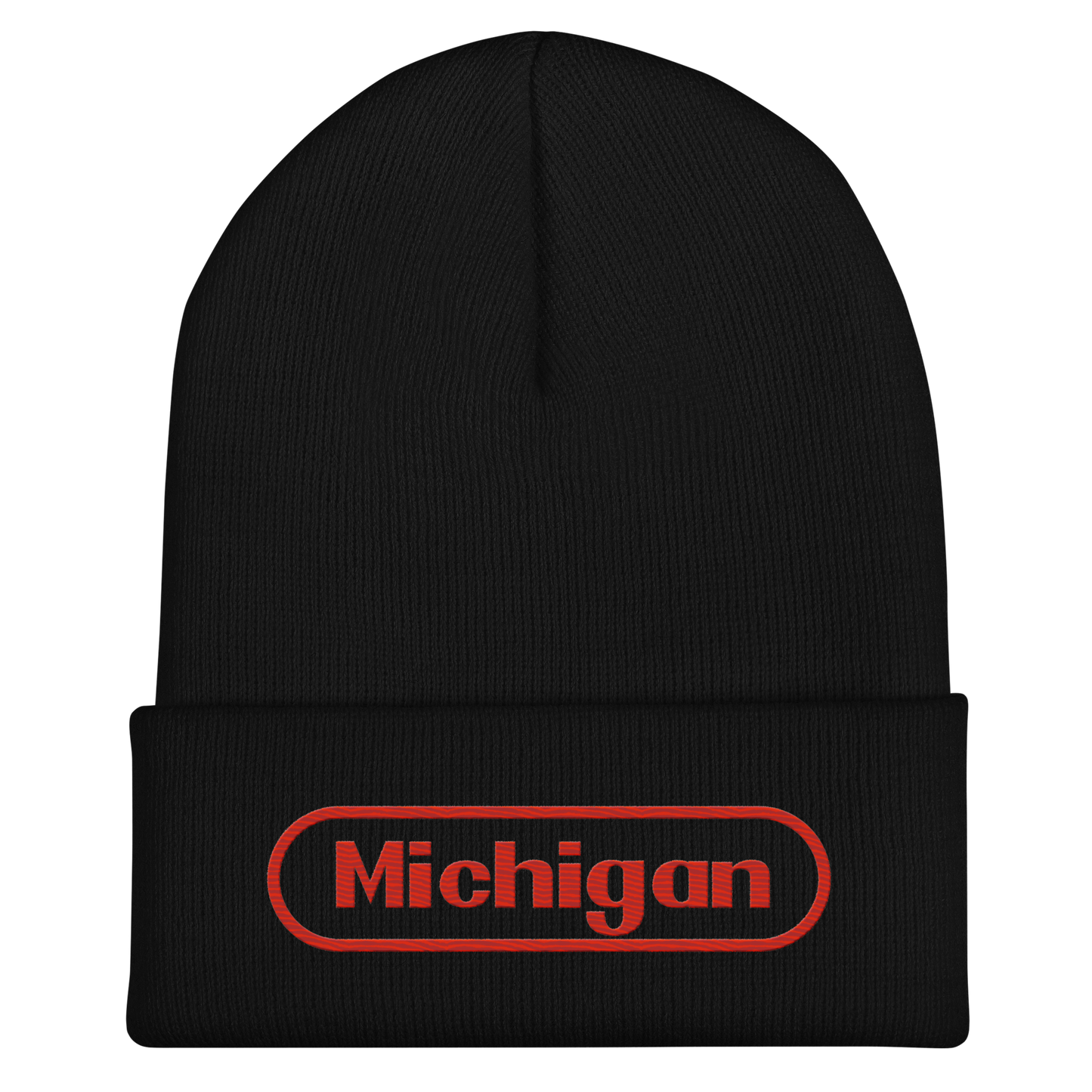 'Michigan' Cuffed Beanie | Video Game Parody