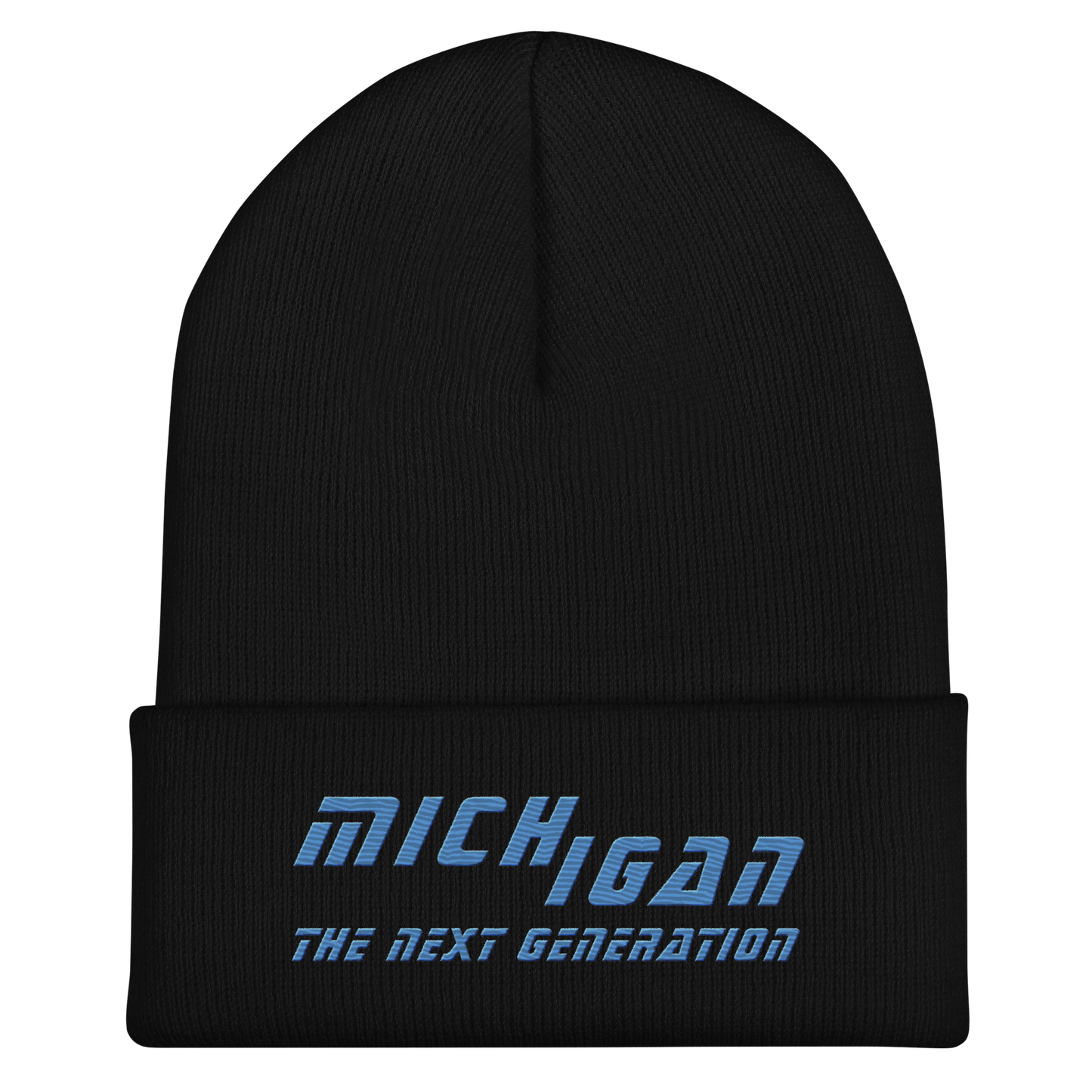 'Michigan' Cuffed Beanie | 80s Sci-Fi Parody