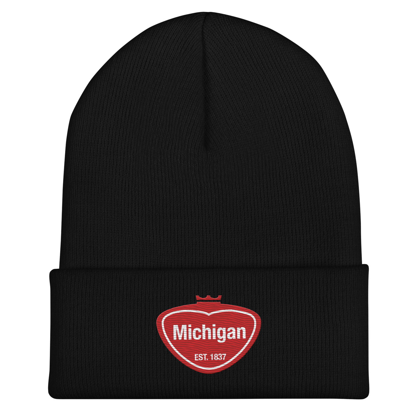 'Michigan' Cuffed Beanie | Local Sodapop Parody