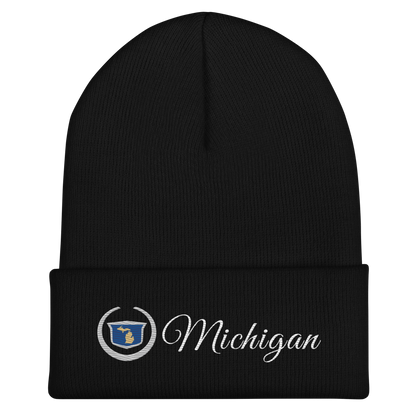 'Michigan' Cuffed Beanie | Luxury Vehicle Parody