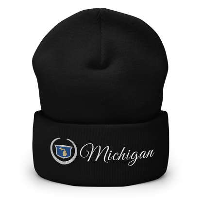 'Michigan' Cuffed Beanie | Luxury Vehicle Parody