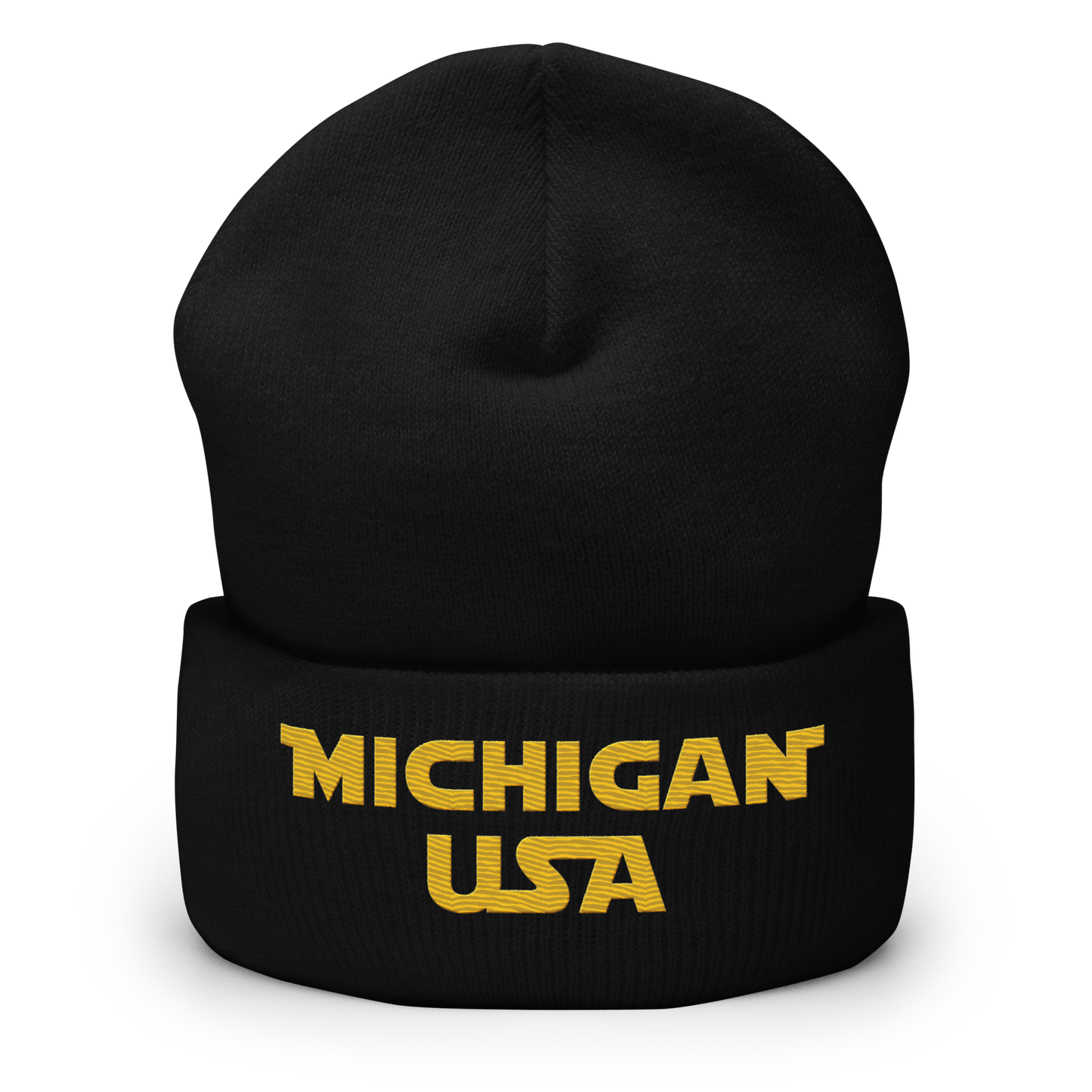 'Michigan USA' Cuffed Beanie | Epic Sci-Fi Parody