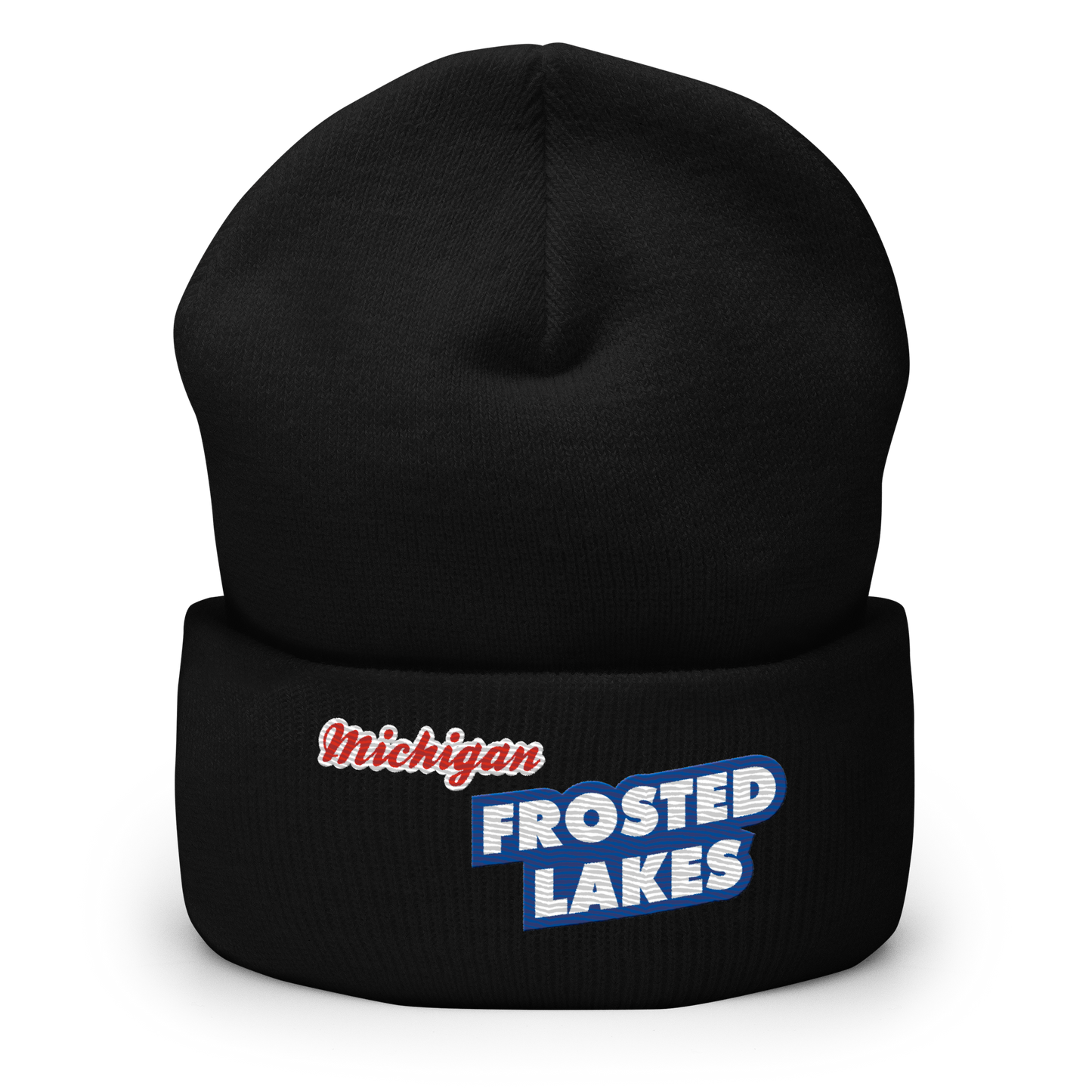 'Michigan Frosted Lakes' Cuffed Beanie | Cereal Parody