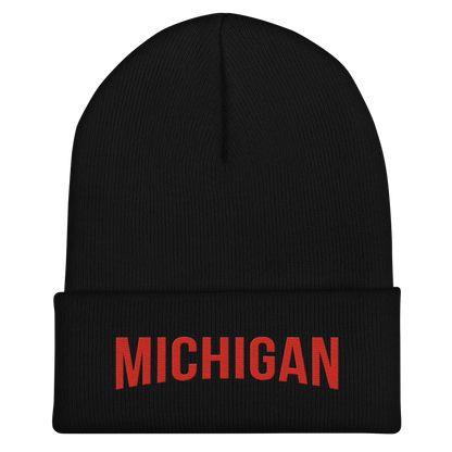 'Michigan' Cuffed Beanie | Streaming Parody