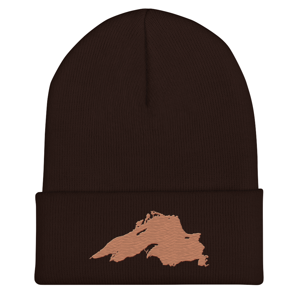 Lake Superior Cuffed Beanie | Copper