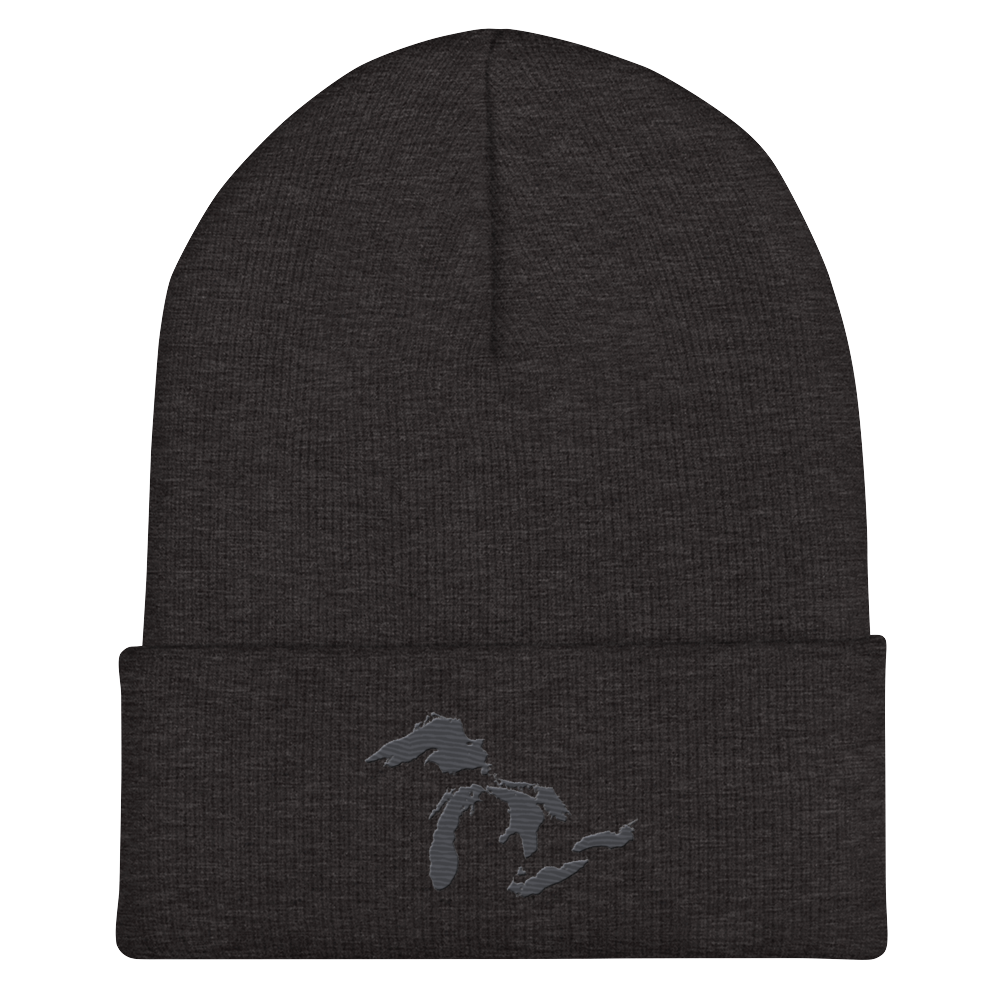 Great Lakes Cuffed Beanie (Iron Ore Grey)