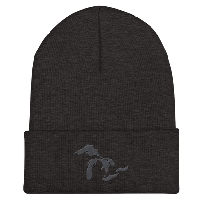 Great Lakes Cuffed Beanie (Iron Ore Grey)