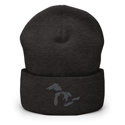 Great Lakes Cuffed Beanie (Iron Ore Grey)