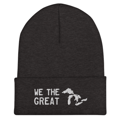 Great Lakes 'We the Great' Cuffed Beanie (White)