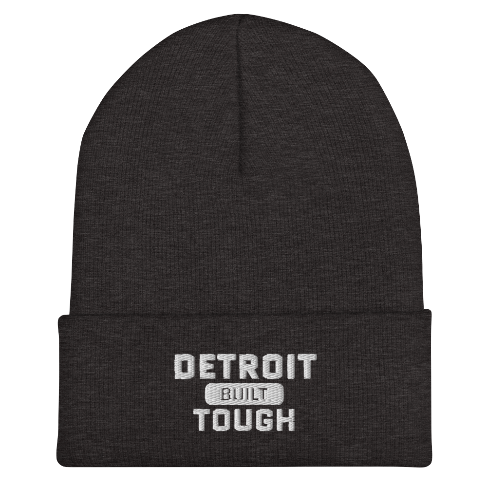 'Built Detroit Tough' Cuffed Beanie