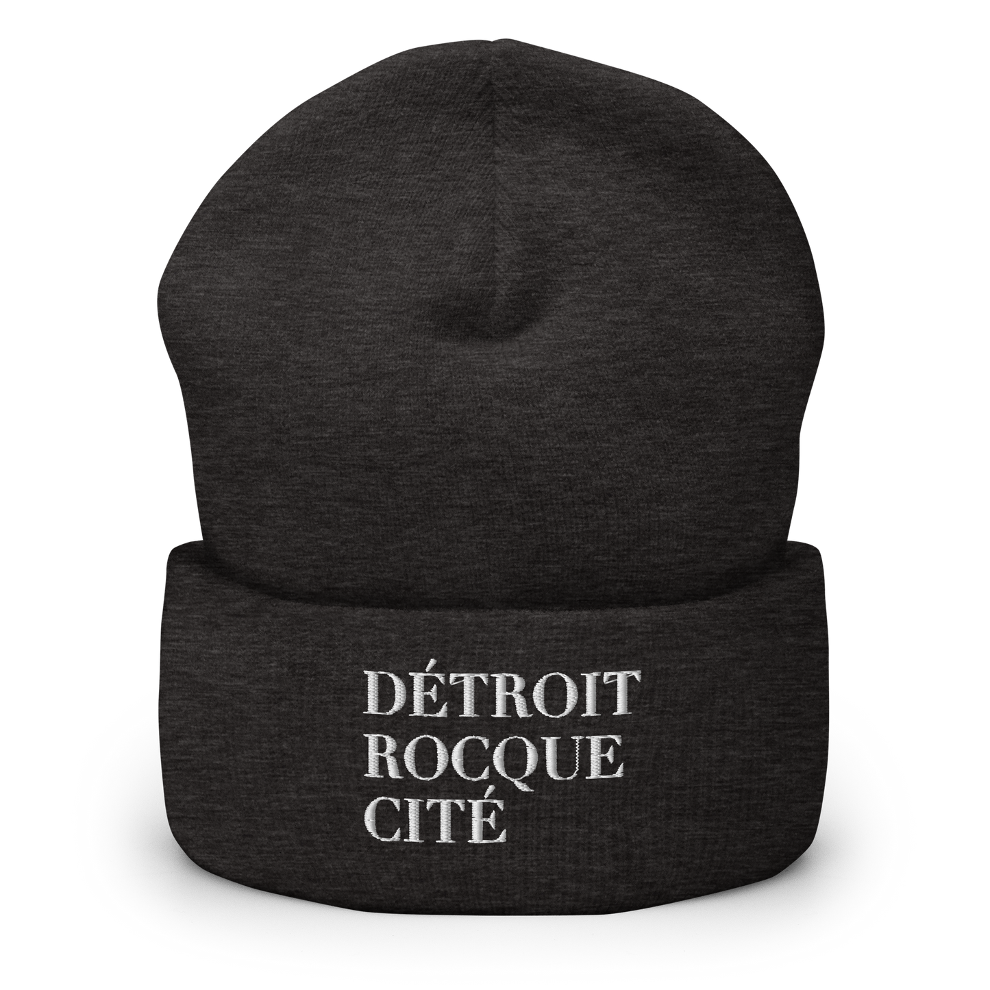 'Détroit Rocque Cité' Cuffed Beanie