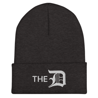 'The D' Cuffed Beanie (w/ Old English 'D')