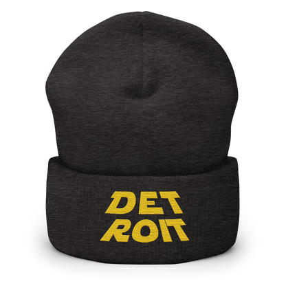 'Detroit' Cuffed Beanie (Epic SciFi Parody)