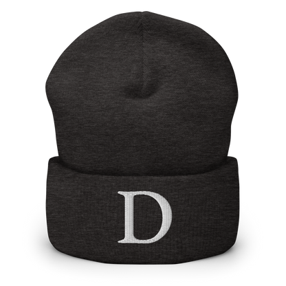 Detroit 'Old French D' Cuffed Beanie