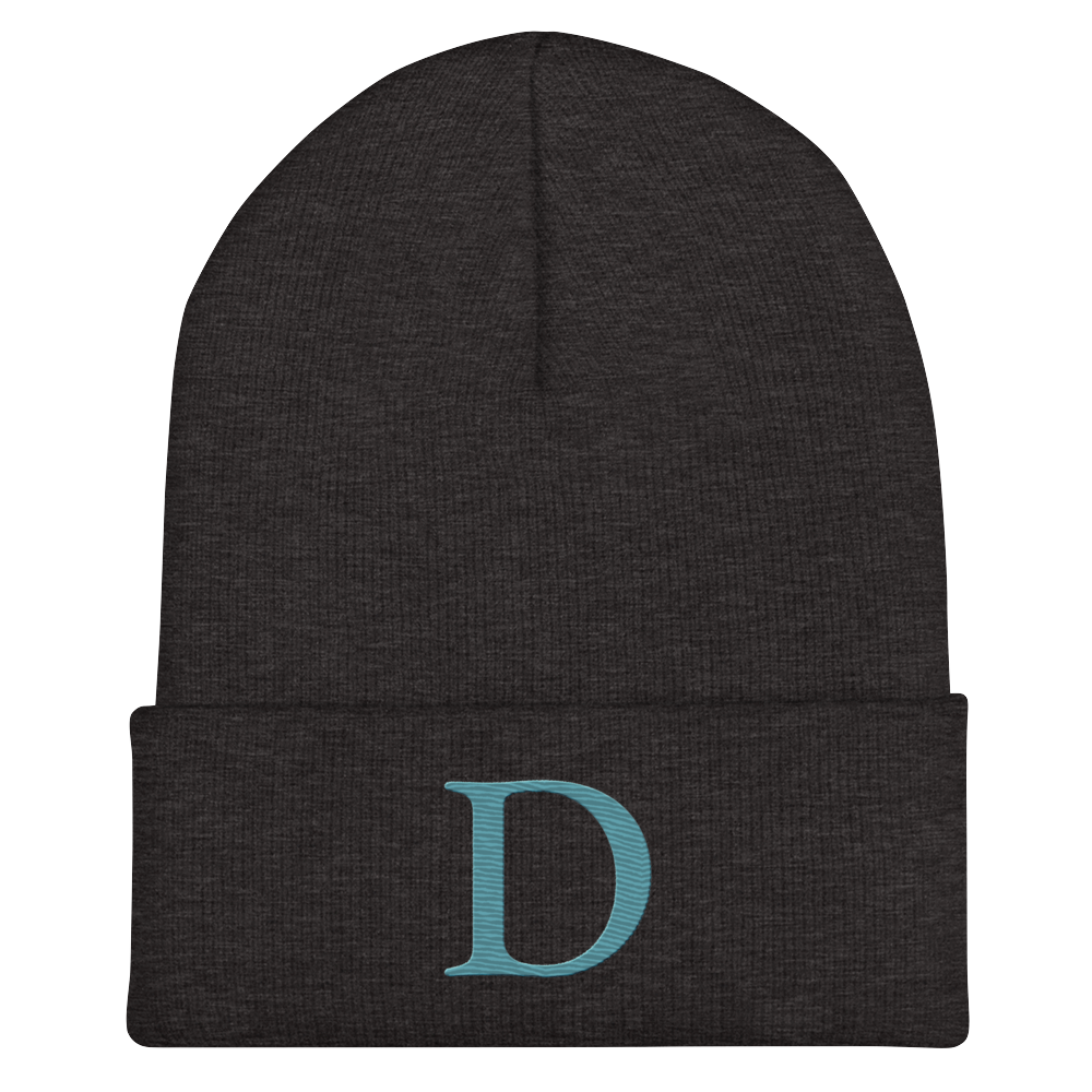 Detroit 'Old French D' Cuffed Beanie (Huron Blue)