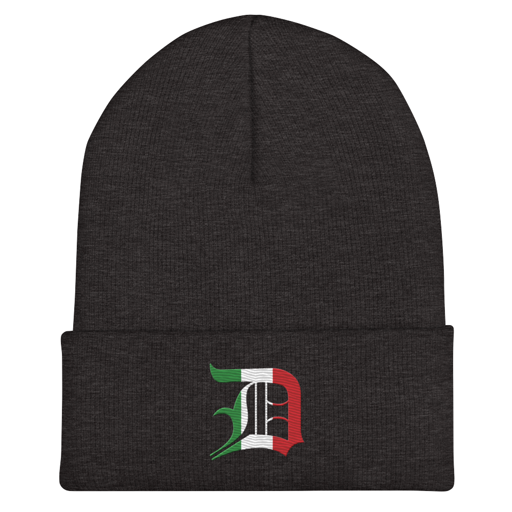 Detroit 'Old English D' Cuffed Beanie (Italian Edition)