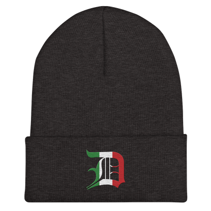 Detroit 'Old English D' Cuffed Beanie (Italian Edition)