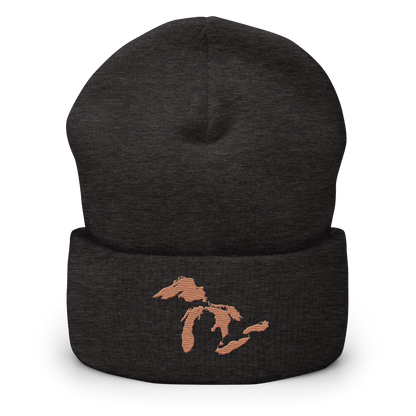 Great Lakes Cuffed Beanie (Copper)