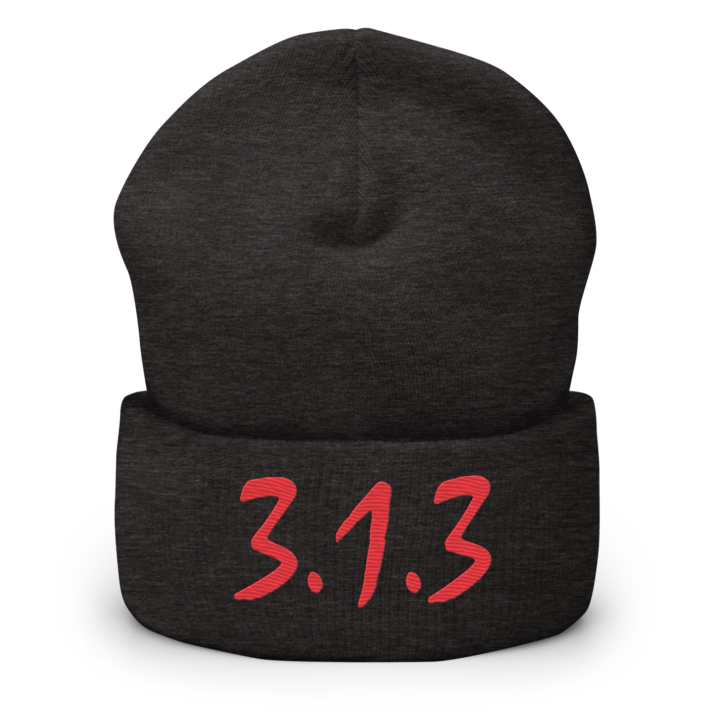 Detroit '313' Cuffed Beanie (Compton Font)