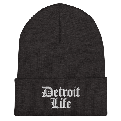 'Detroit Life' Cuffed Beanie