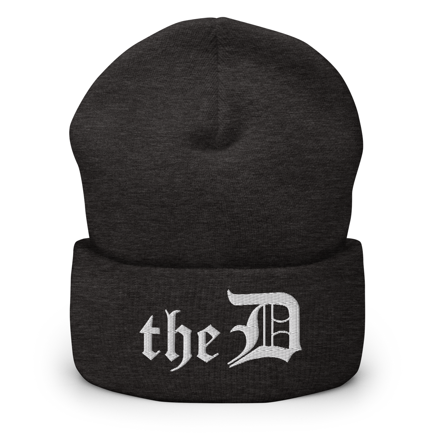 Detroit 'The D' Cuffed Beanie