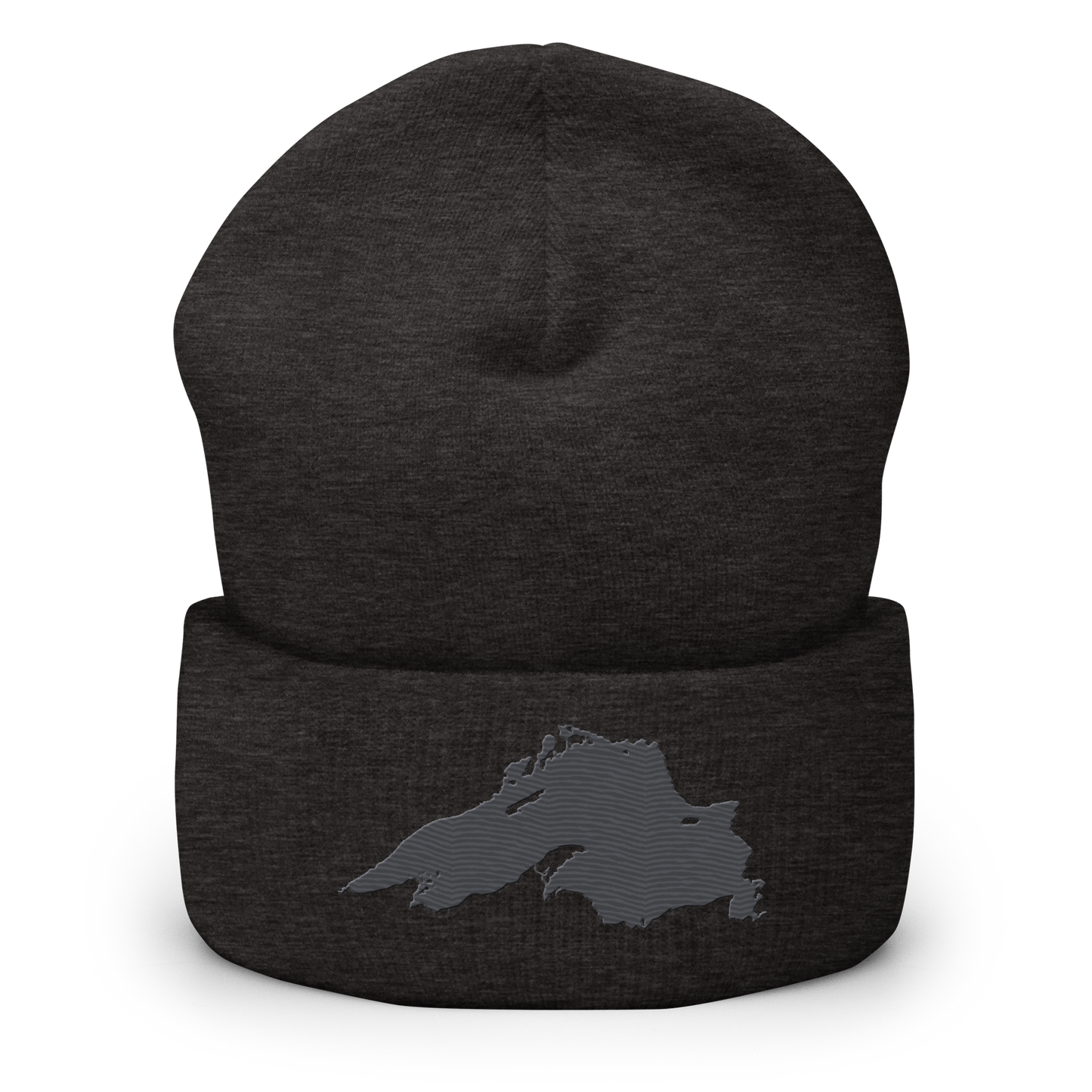 Lake Superior Cuffed Beanie | Iron Ore Grey