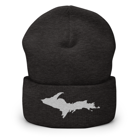 Upper Peninsula Cuffed Beanie | Platinum